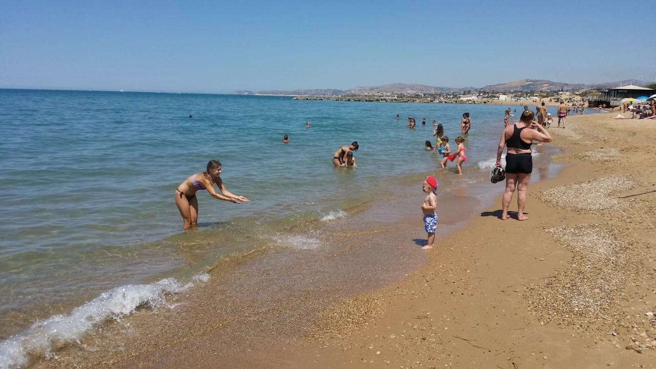 Sicilia Mare Apartments Сан-Леоне Экстерьер фото