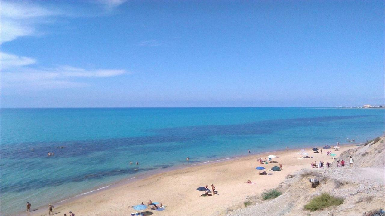 Sicilia Mare Apartments Сан-Леоне Экстерьер фото